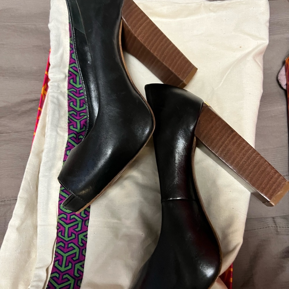 Tory Burch Cantrelle  High Heels Open Toe - Picture 2 of 5